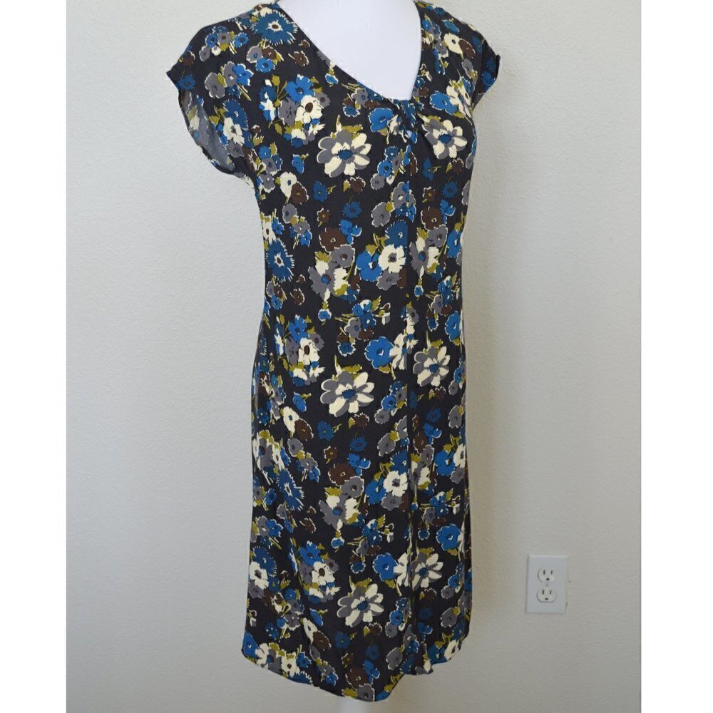 Boden Floaty Printed Floral Dress 4 - Picture 3 of 7